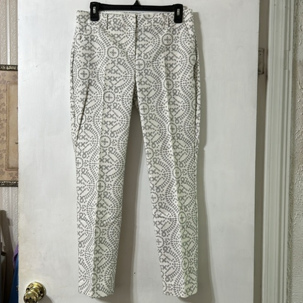 Express columnist floral prints design trouser stretch pants